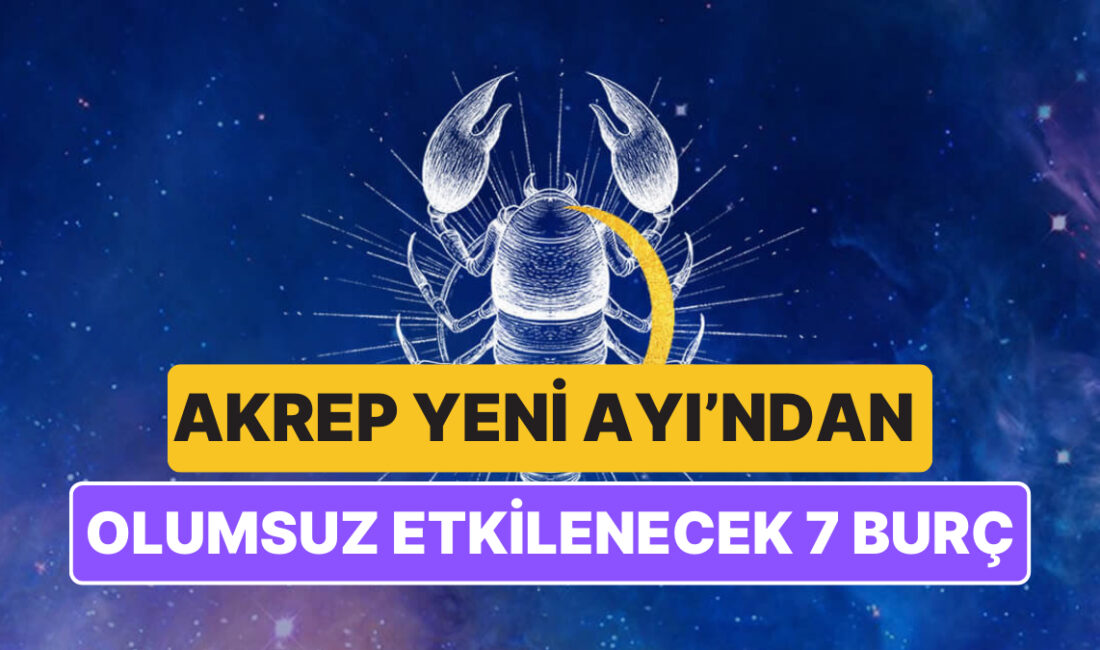 Kasım Ayı ve Akrep Yeni Ayı Etkileri: Hangi Burçlar Olumlu