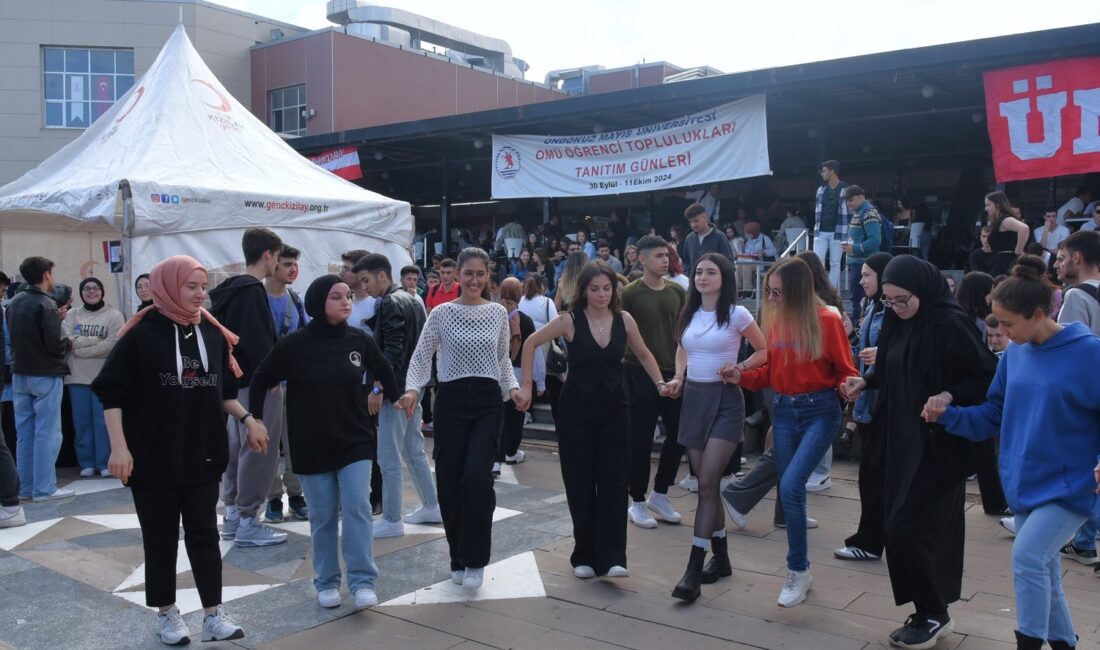 OMÜ Öğrenci Toplulukları, Yeni Öğrencilere Faaliyetleri TanıttıHaberin BaşlıklarıOMÜ Öğrenci Toplulukları,