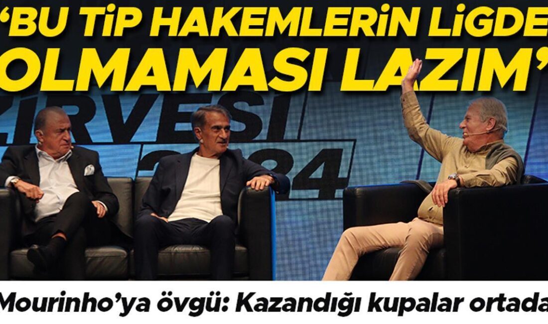 Fatih Terim, Mustafa Denizli ve Şenol Güneş, İzmir Spor Zirvesi’nde