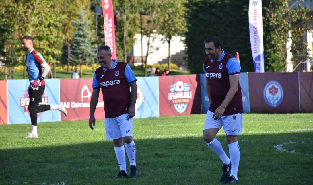 Trabzon’da Efsanelerle Futbol Turnuvası Son Buldu Şöhretler Karmalarının Maçıyla Başladı
