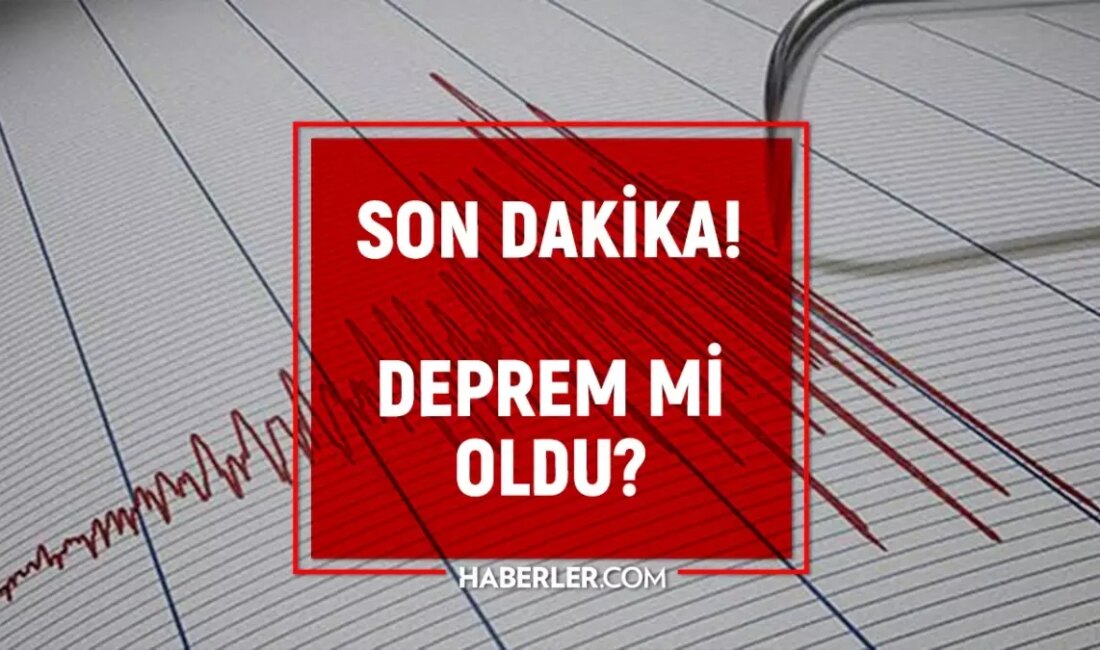 Bugün İstanbul ve İzmir’de Son Depremler! AFAD ve Kandilli Rasathanesi