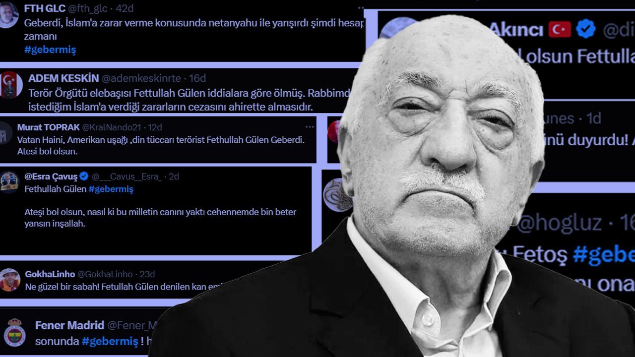 FETÖ Elebaşı Gülen’in Ölümü Sosyal Medyanın Gündeminde FETÖ Elebaşı Gülen’in