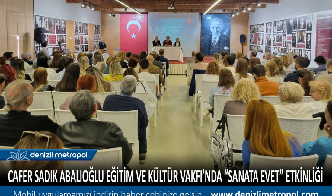 Denizli’deki Sanata Evet Etkinliği Büyük İlgi GördüHaberin BaşlıklarıDenizli’deki Sanata Evet
