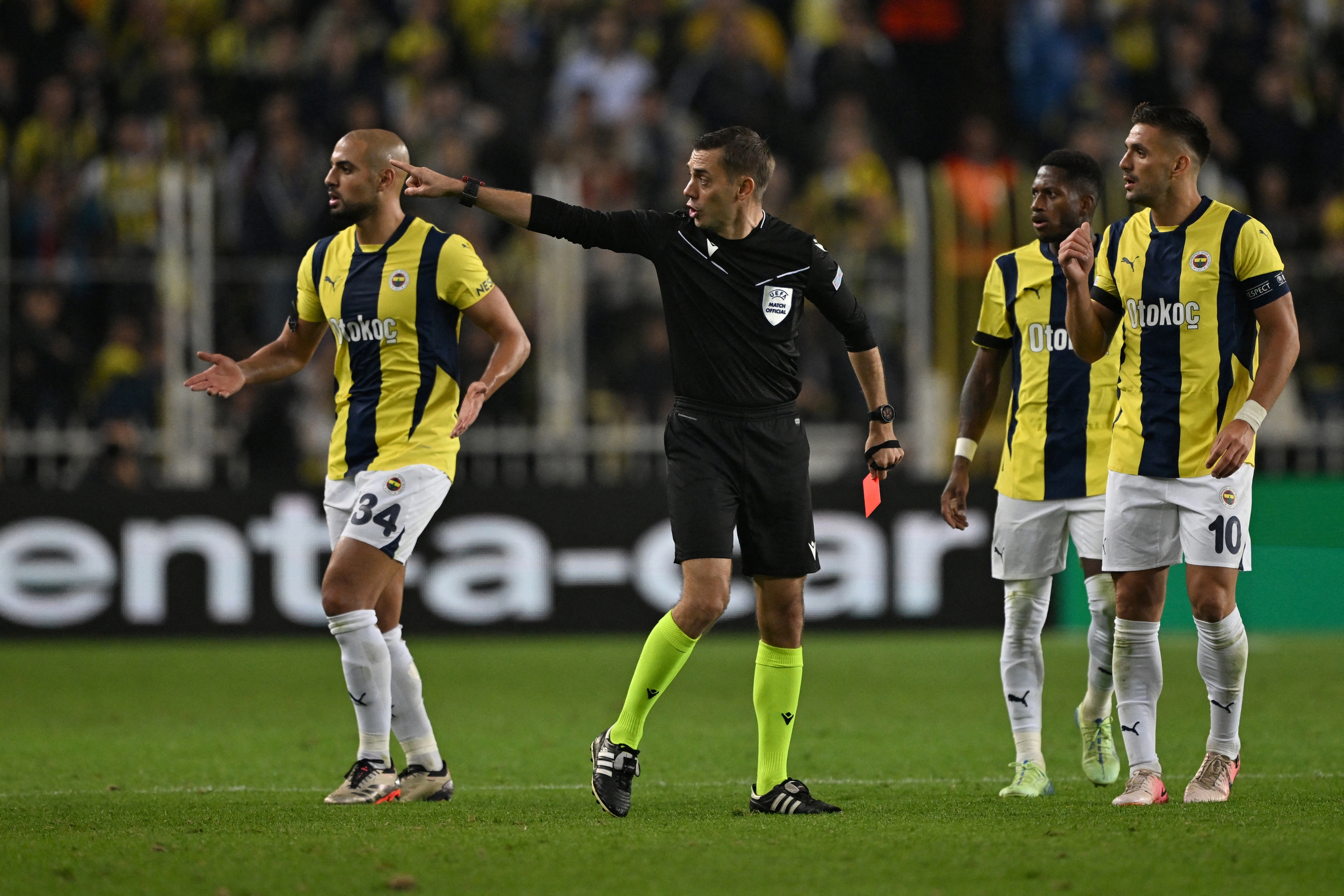 Jose Mourinho Red Carded! mourinho