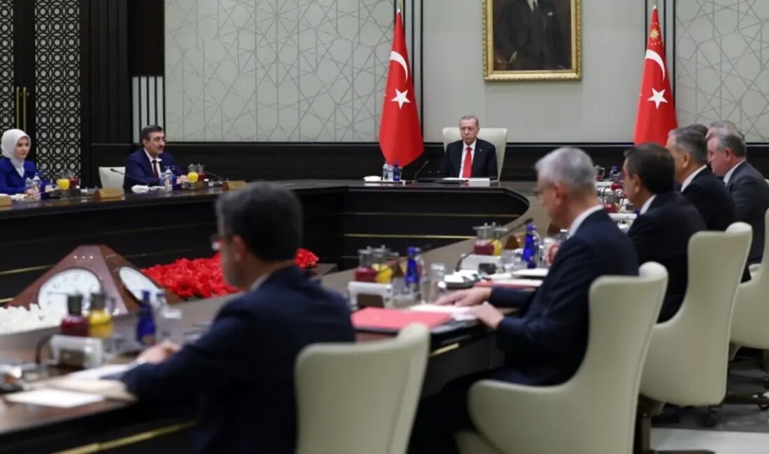 Cumhurbaşkanı Erdoğan Başkanlığında Toplanan Kabine’de Öne Çıkan Konular Beştepe’de gerçekleştirilen
