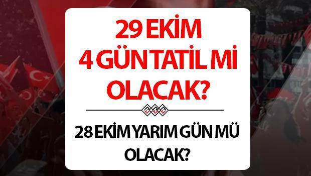 29 Ekim Cumhuriyet Bayramı: Tatil Mi, Kamu Kurumları Açık Mı?
