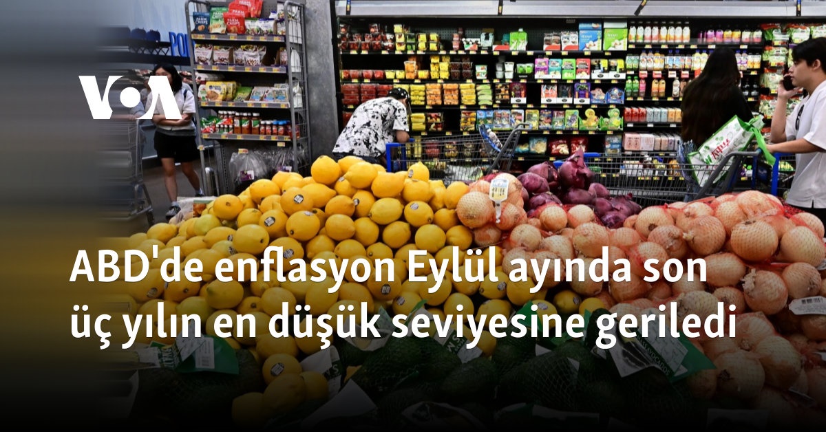 ABD’de Enflasyon Eylül Ayında Düşüş Gösterdi Enflasyonun Düşüş Trendi ABD’de