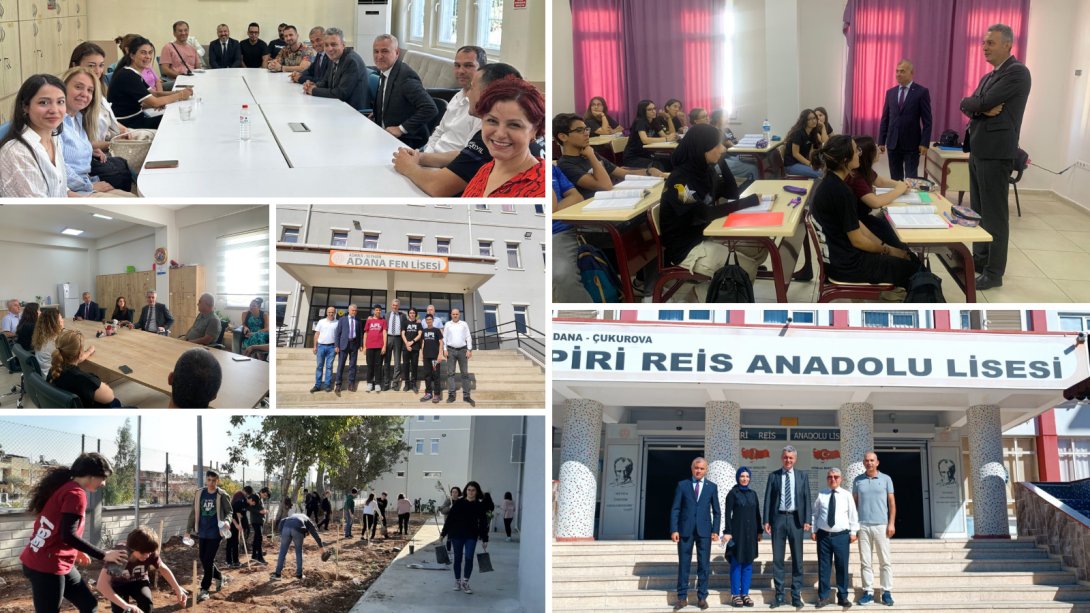 Adana’da Ortaöğretim Genel Müdürlüğü Okul Ziyaretleri GerçekleştirildiHaberin BaşlıklarıAdana’da Ortaöğretim Genel