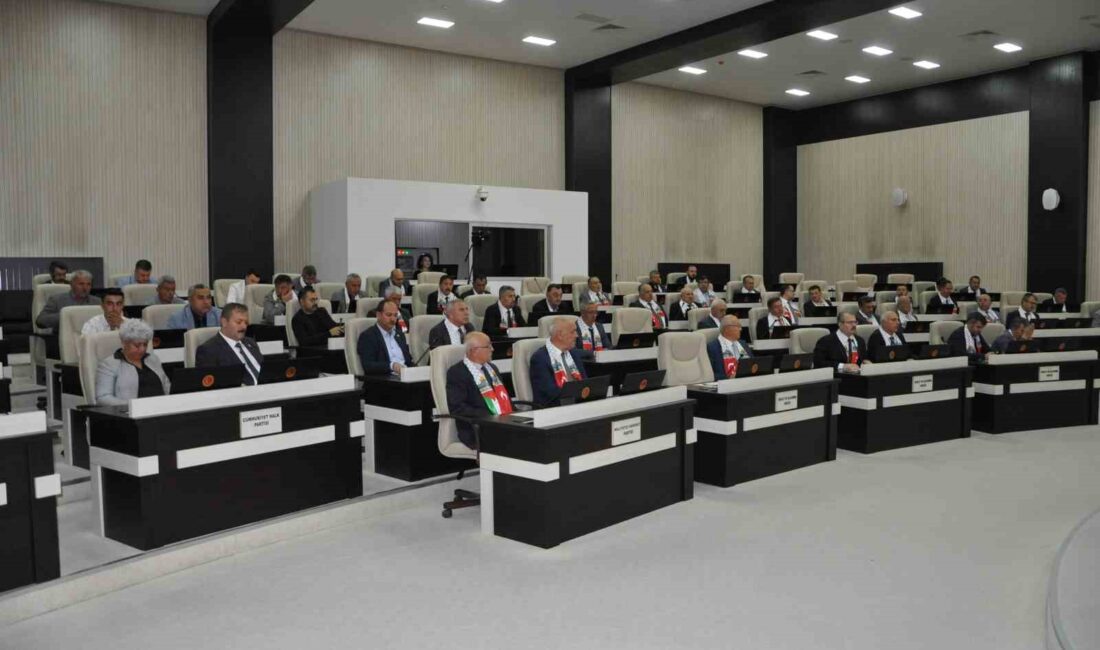 Filistin Gündemiyle Toplanan Afyonkarahisar İl Genel Meclisi İl Genel Meclisi