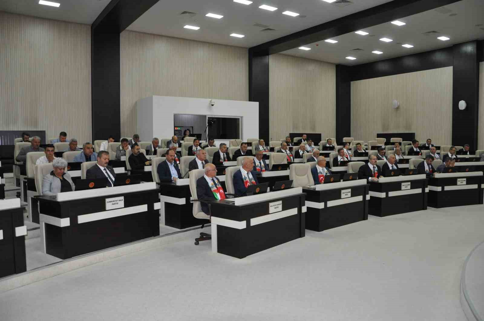 Filistin Gündemiyle Toplanan Afyonkarahisar İl Genel Meclisi İl Genel Meclisi