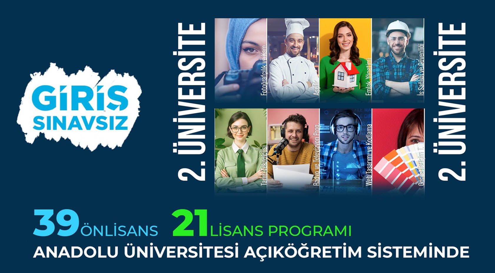 Anadolu Üniversitesi ikinci üniversite kayıt tarihleri uzatıldı