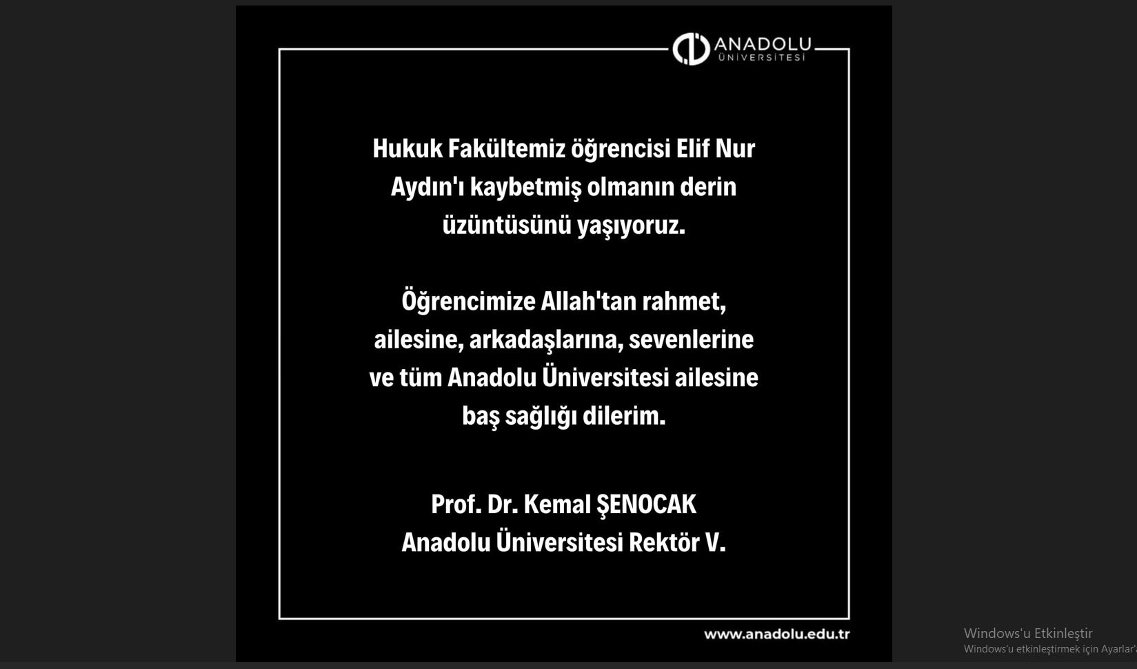 Fransa Ankara Büyükelçisi Başkan Ünlüce’yi Ziyaret Etti Anadolu Üniversitesi’nde Üzücü