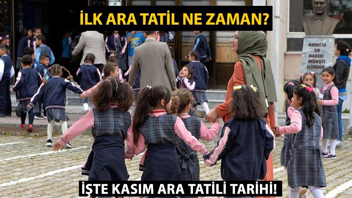 2024 Kasım Ayı Ara Tatili ve Diğer Tatiller Ne Zaman?