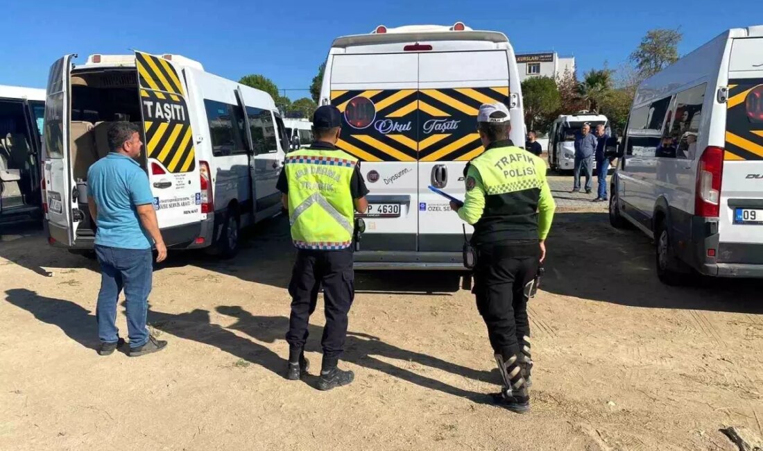 Çine İlçesinde Okul Servis Aracı Denetimi Gerçekleştirildi Çine ilçesinde jandarma