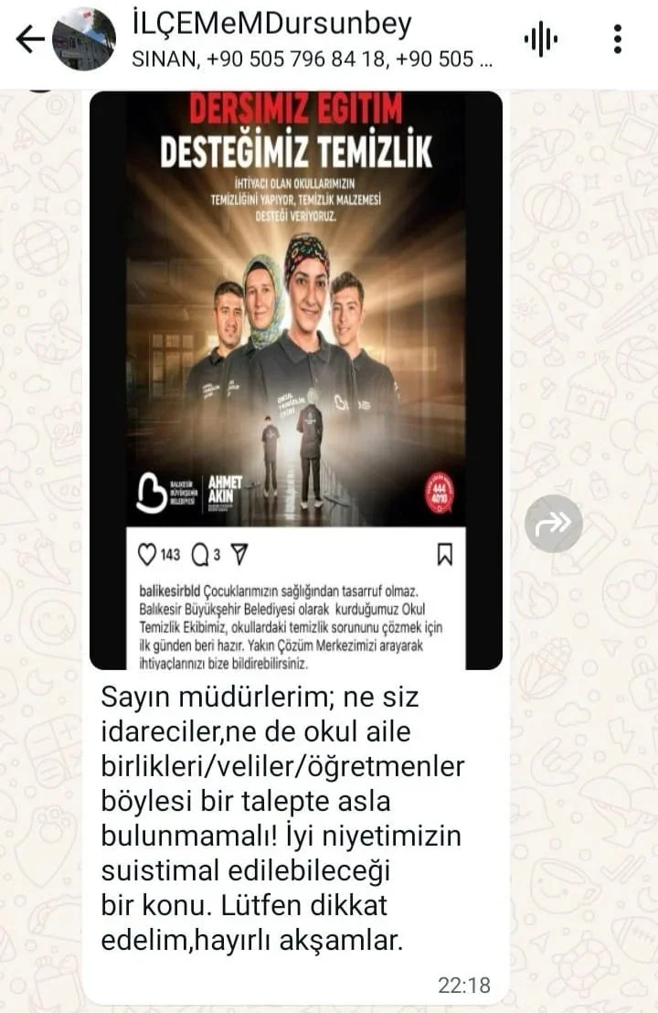 Balikesir Bolgesinde Okul Temizligi Yardimina Milli Egitim Engeli.webp