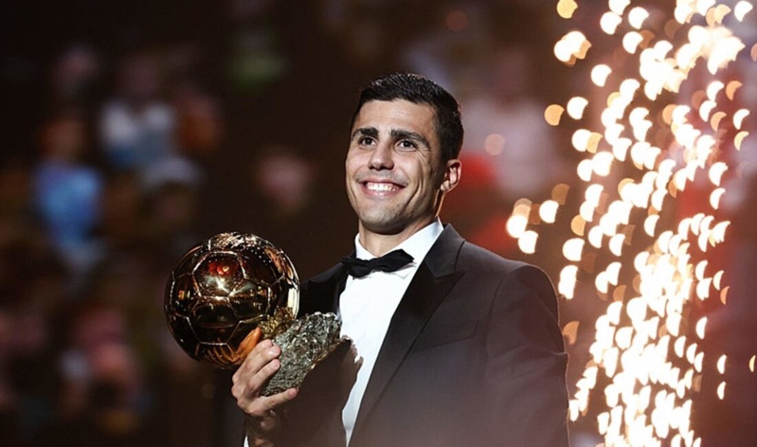 Rodri, 2024 Yılı Erkekler Ballon d’Or Ödülünü Kazandı Geçtiğimiz 28