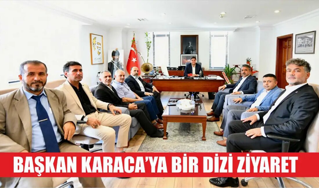 Fethiye’de PTT Şube Müdürü ve Dernek Üyelerinden Belediye Başkanına Ziyaret