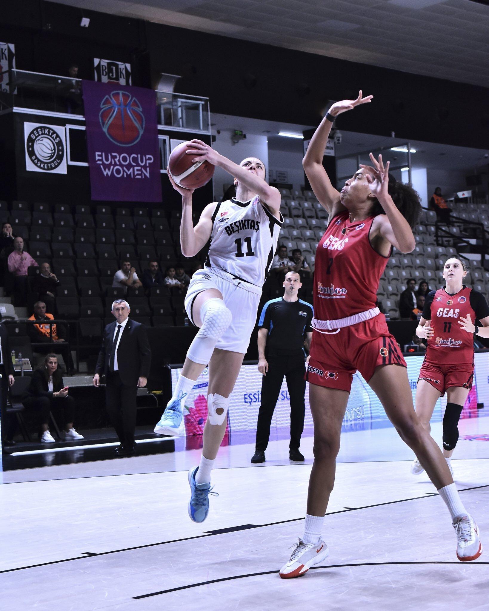 Besiktas Galibiyetiyle GEAS Basketi 82 71 Yendi