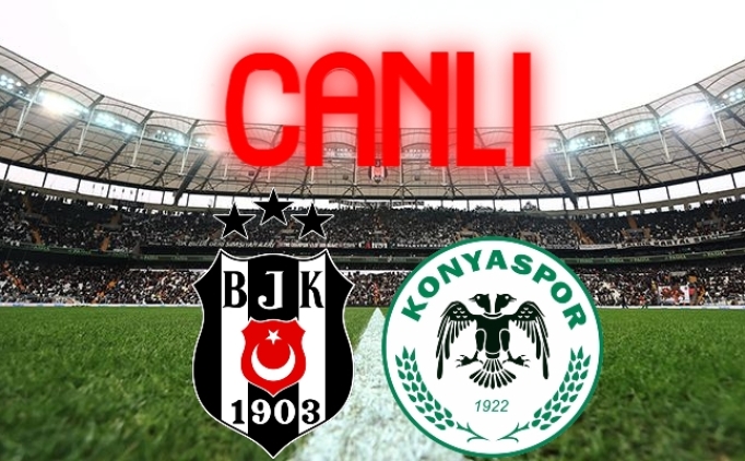 Beşiktaş ile Konyaspor, Trendyol Süper Lig’in 9. haftasında karşı karşıya