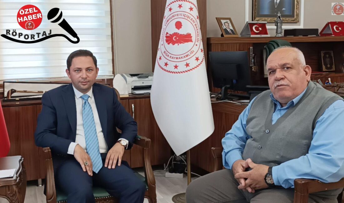 Kadir Atay ile Ercan Kayabaşı Arasındaki Röportaj: Biga’nın Geleceği Kaymakam