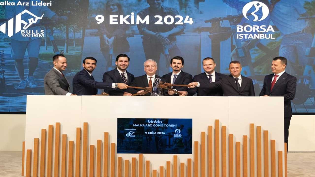 BinBin Gong Toreniyle Borsa Istanbulda Islem Gormeye Basladi