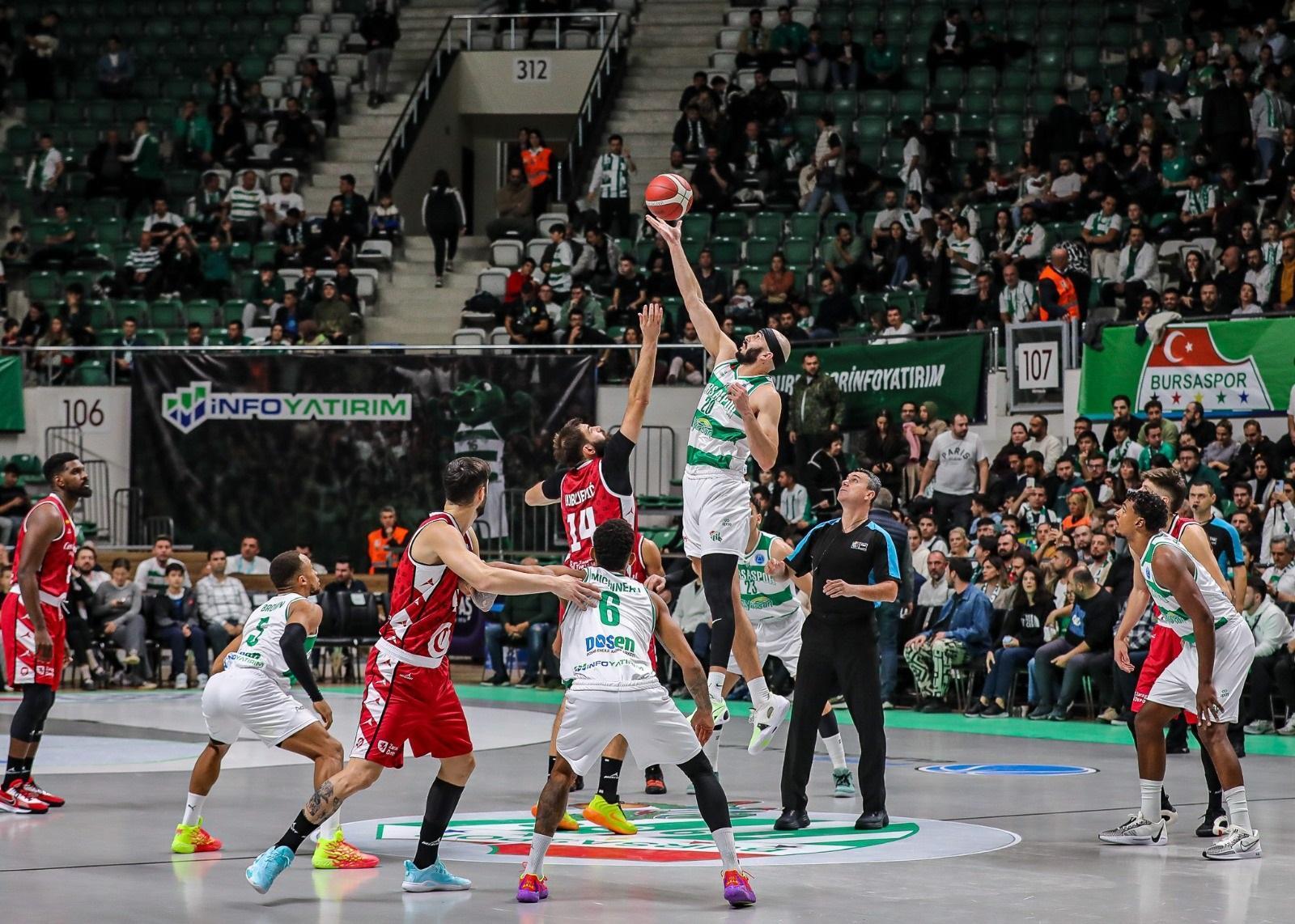 Bursaspor Basketbol Zaragoza Heyecan Dolu Karsilasma 87 89