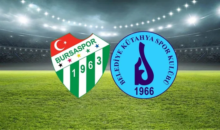 Bursaspor ile Kütahyaspor arasındaki Türkiye Nesine 3. Lig 1. Grup