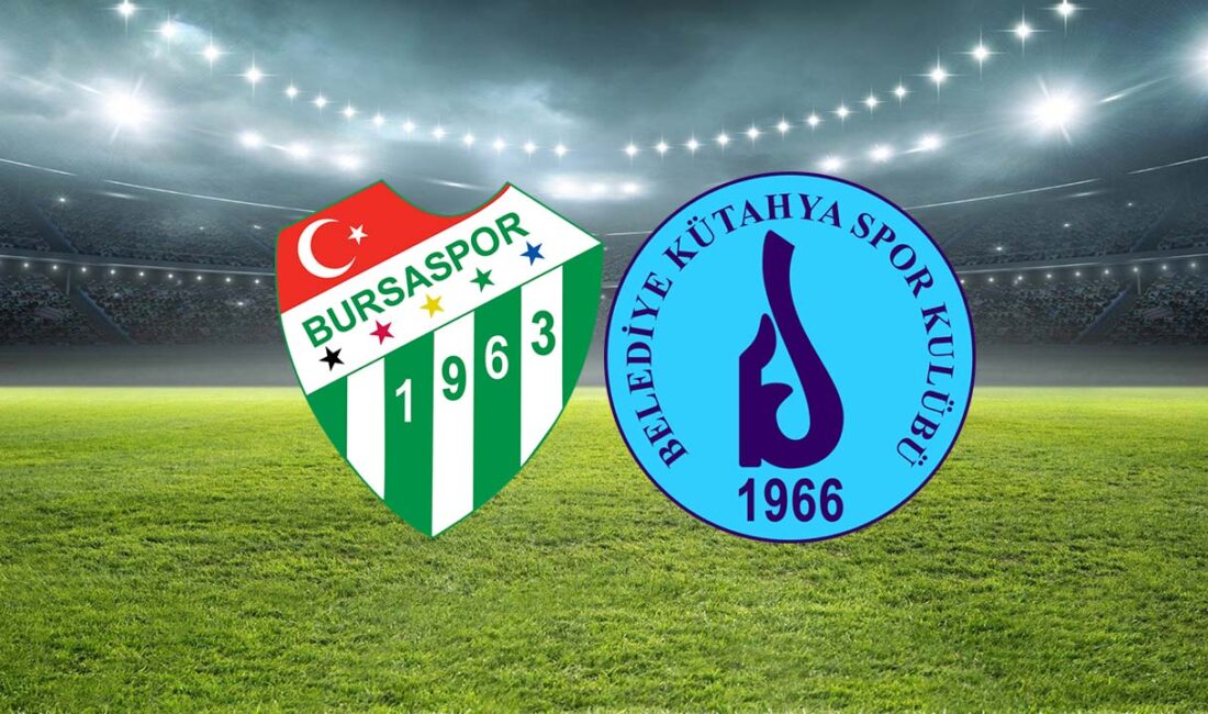 Bursaspor ile Kütahyaspor arasındaki mücadele, Türkiye Nesine 3. Lig 1.
