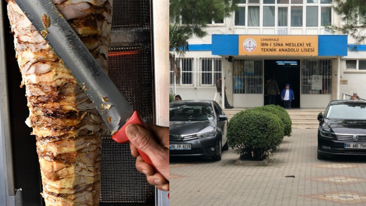 Canakkalede Okulda Doner Kebap Skandali 6 Ogrenci Zehirlendi