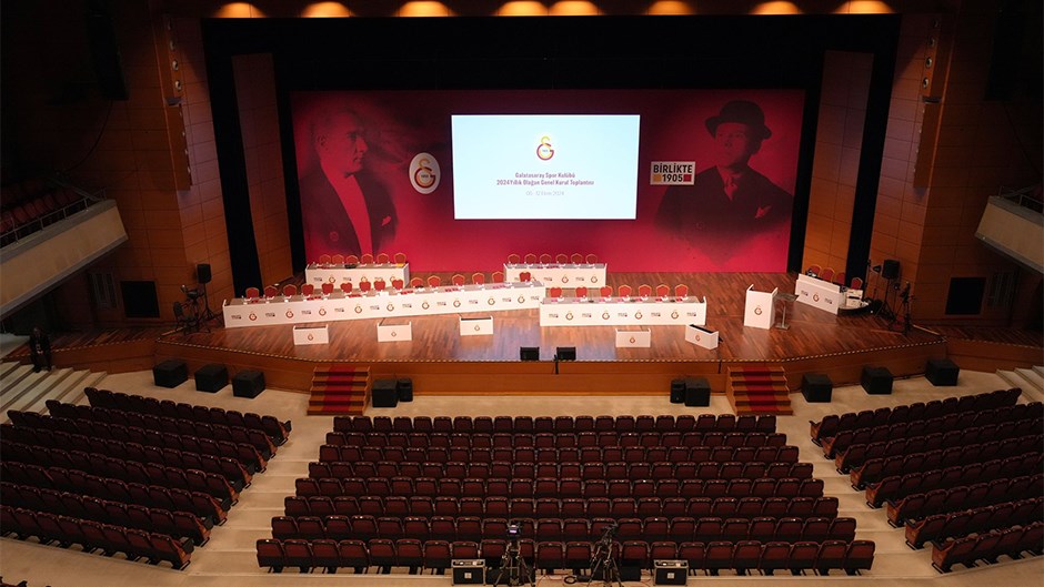 Galatasaray Yıllık Olağan Genel Kurul Toplantısı Başladı Toplantı Detayları Galatasaray’ın