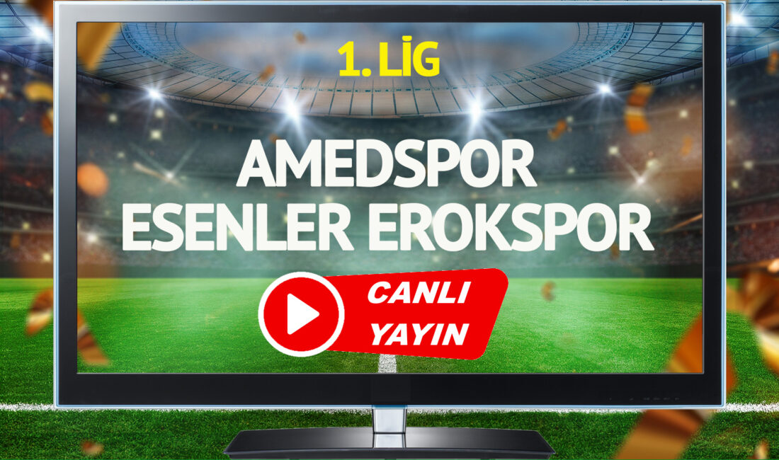 Trendyol 1. Lig Maçında Amedspor ile Esenler Erokspor Karşı Karşıya!