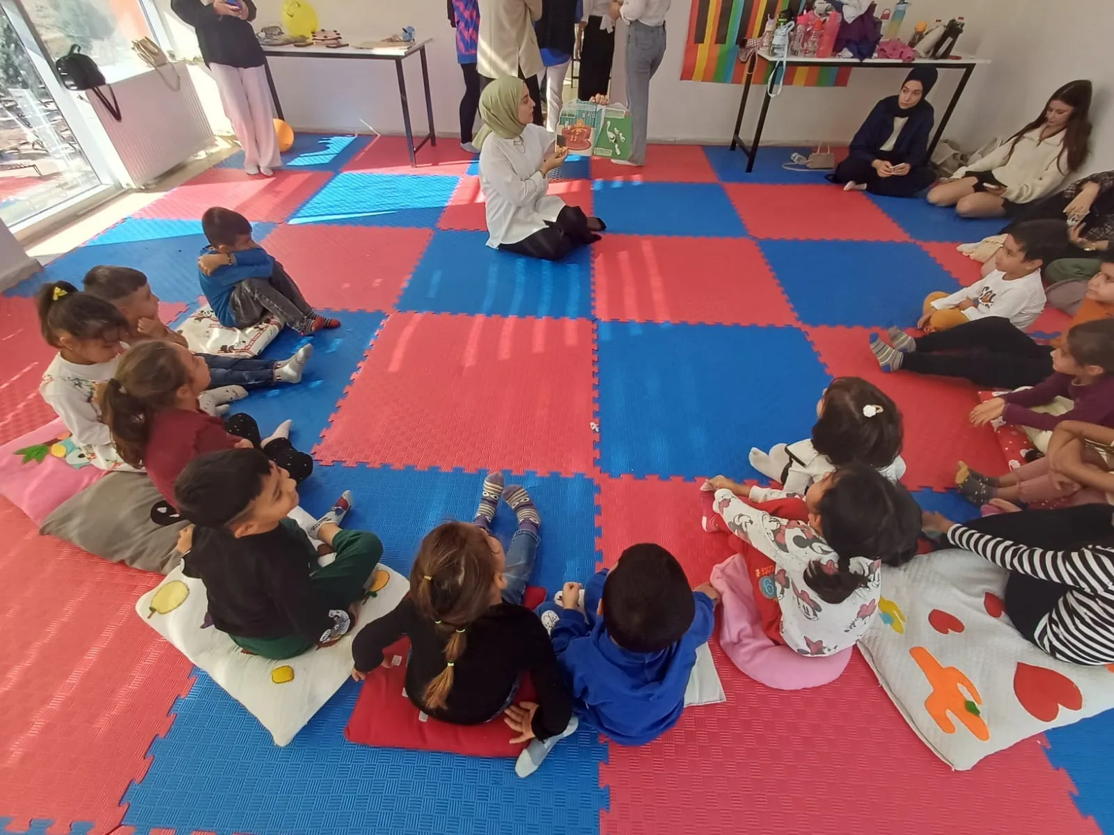 Çiçekdağı'nda Okul Öncesi Öğrencileri
