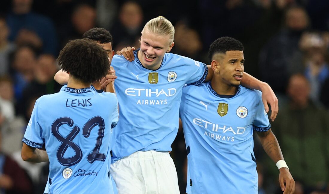 Manchester City, Sparta Prag’ı 5-0 Mağlup Etti! Manchester City, UEFA