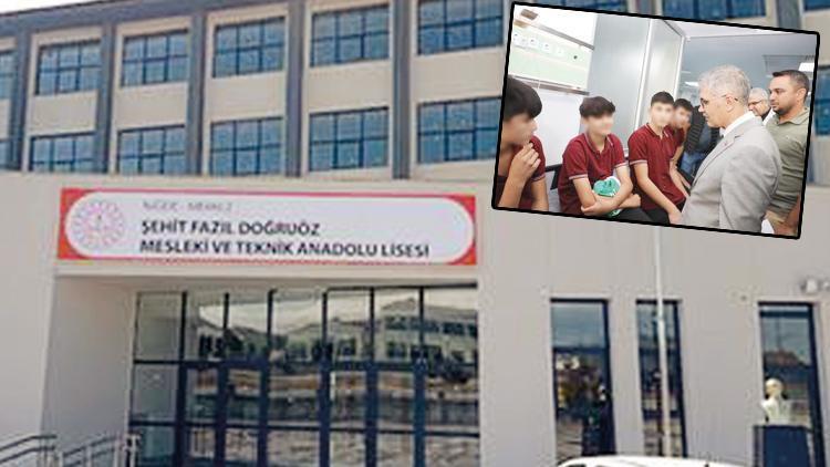 Niğde’de Şehit Fazıl Doğruöz Mesleki ve Teknik Anadolu Lisesi’nde Deney