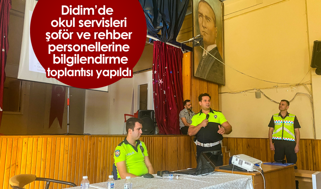 Didim İlçe Milli Eğitim Müdürlüğü, Okul Servis Araçları Şoförleri ve