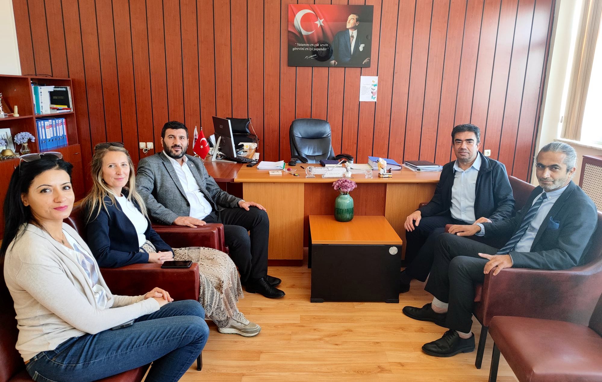 Eskişehir Eğitim Bir Sen Şube Başkanı Okulları Ziyaret Etti Sendika