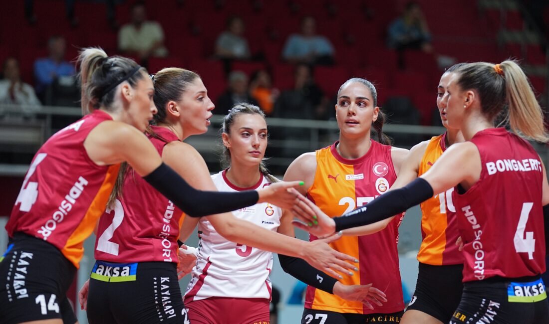 Galatasaray Daikin, CEV Kadınlar Challenge Kupası’nda AO Thiras Takımını Mağlup