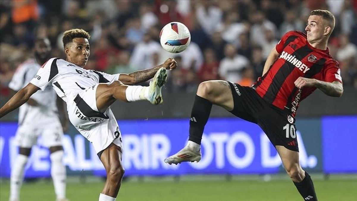 Gaziantep FK 1-1 Beşiktaş Maç Özeti İlk Yarı Emre Taşdemir’in