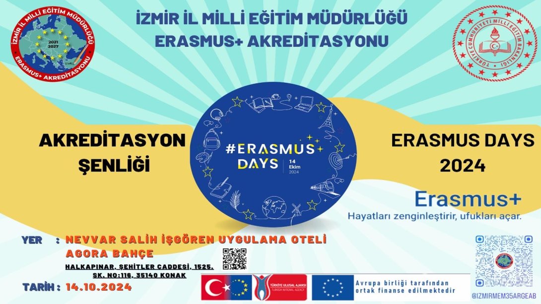 İzmir İl Milli Eğitim Müdürlüğü’nden Erasmus Days Etkinliği: Geleceğin Eğitimine