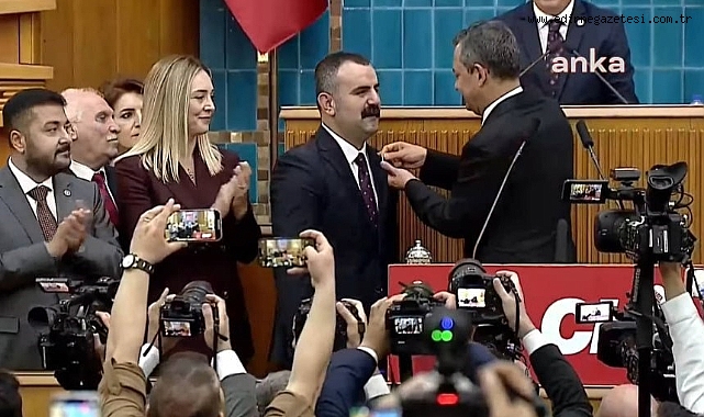 CHP Genel Başkanı Özgür Özel Uzunköprü Belediye Başkanı Ediz Martin’e