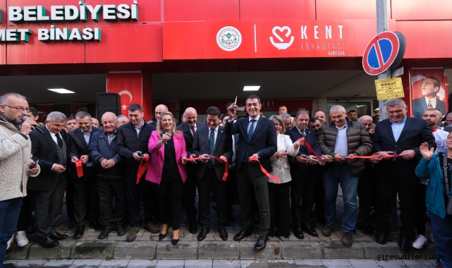 Giresun Belediyesi Kent Lokantası Hizmete Açıldı Giresun Belediyesi tarafından başlatılan