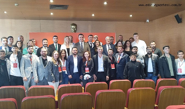 CHP Edirne İl Gençlik Kolları Kongresi’nde Yeni Başkan Seçildi Özgür