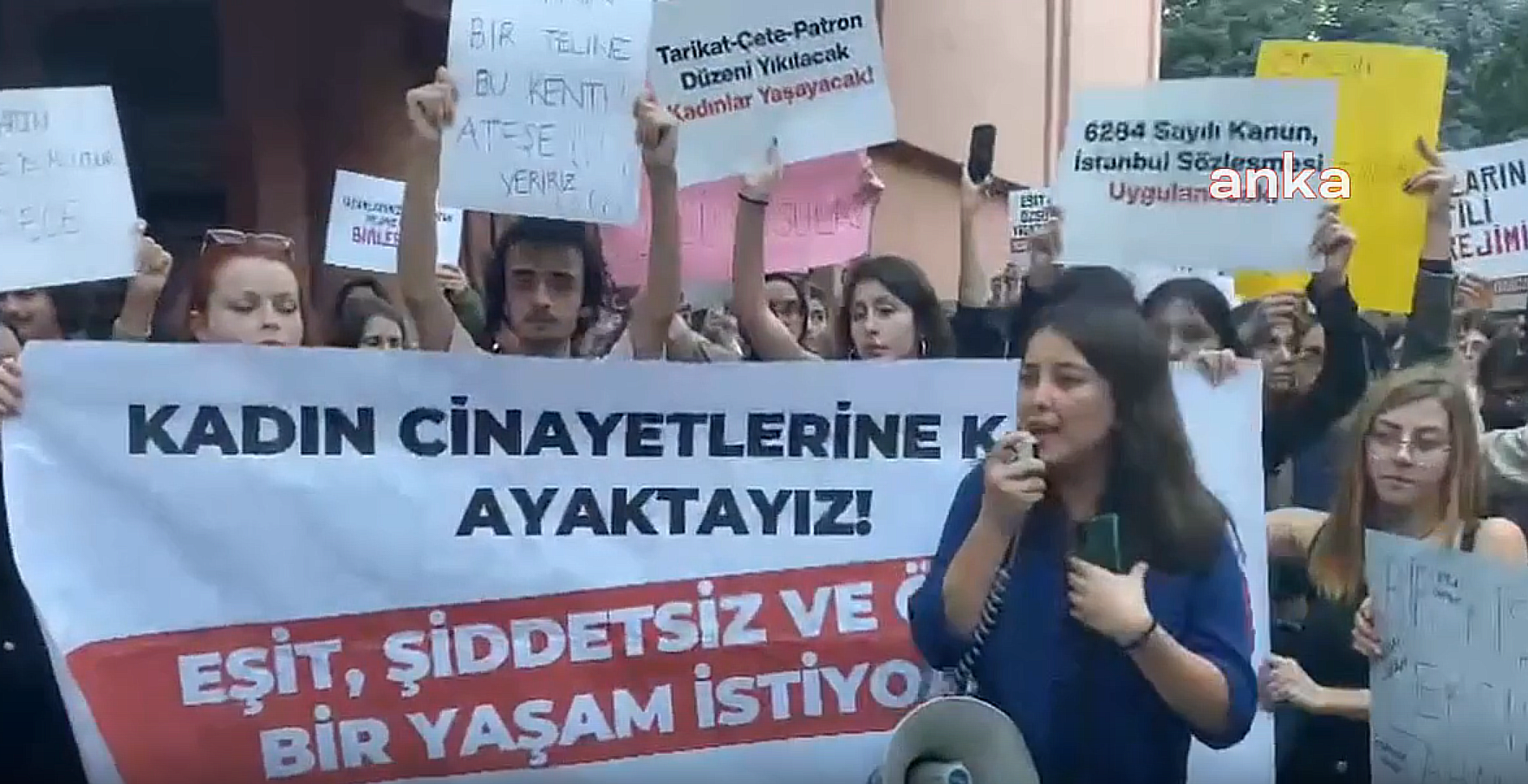 Tandoğan Kampüsünde Kadın Cinayetleri İçin Protesto Yürüyüşü Düzenlendi Ankara Üniversitesi
