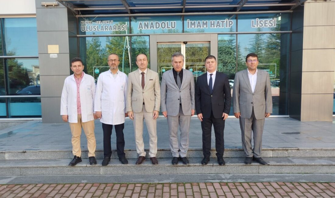 Konya İl Milli Eğitim Müdürü Okul Ziyaretlerine Devam Ediyor Konya