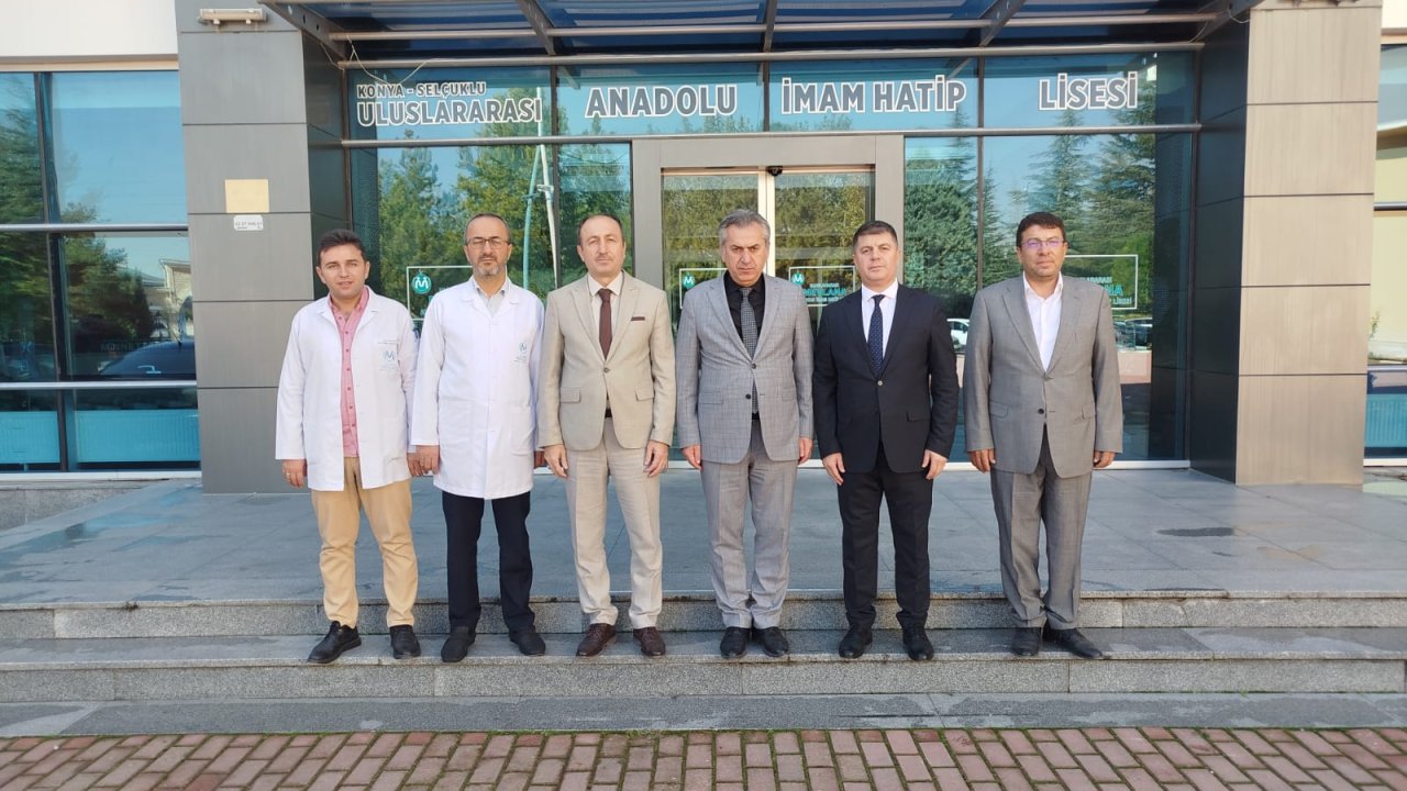 Konya İl Milli Eğitim Müdürü Okul Ziyaretlerine Devam Ediyor Konya