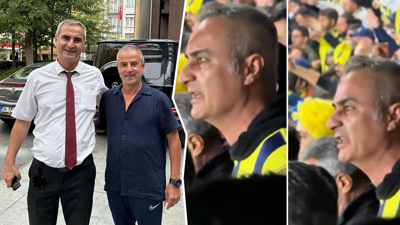Fenerbahçe ve Manchester United Maçında İsmail Kartal’a Benzeyen Taraftarla Buluştu