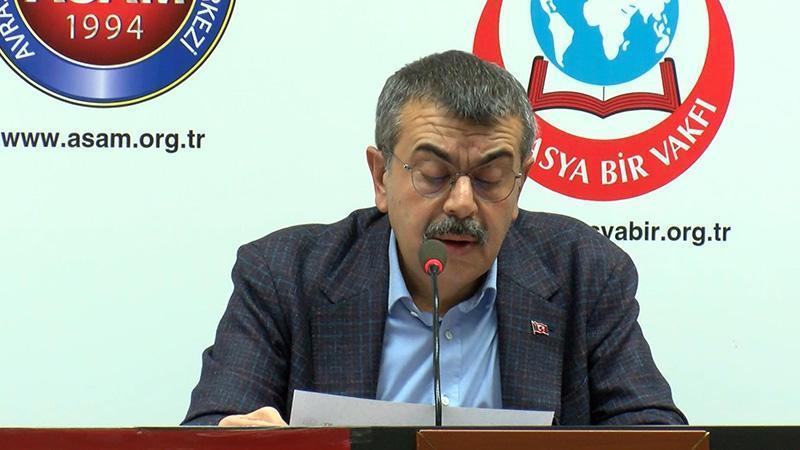 Milli Eğitim Bakanı Yusuf Tekin Avrasya Bir Vakfı Konferansında KonuştuHaberin