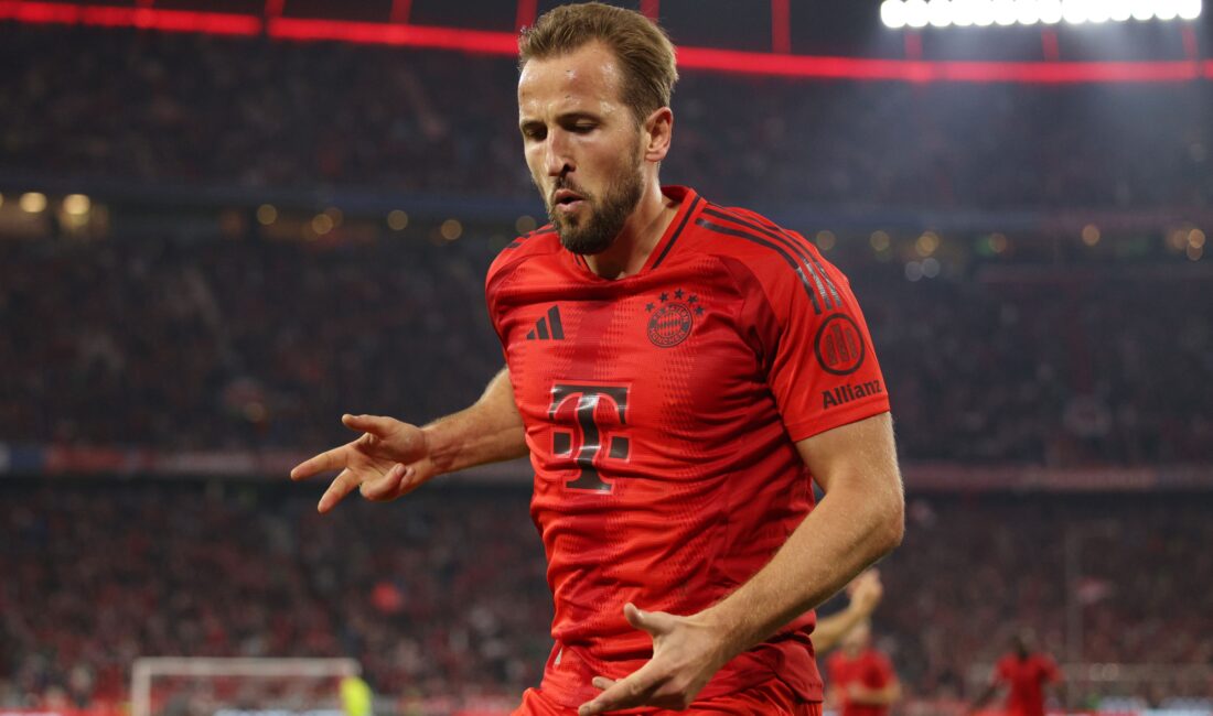 Harry Kane, cumartesi günü Stuttgart’ı 4-0 mağlup eden Bayern karşısında