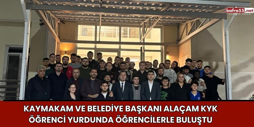 İlçe Yöneticileri Öğrencilerle BuluştuHaberin Başlıklarıİlçe Yöneticileri Öğrencilerle BuluştuAlaçam Kaymakamı ve