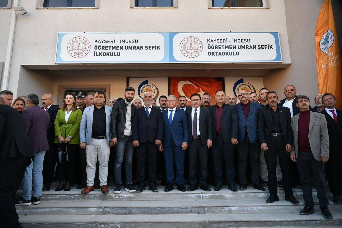 Kayseri’nin o ilçesinde okul sevinci! Cumhuriyet’in armağanı oldu!